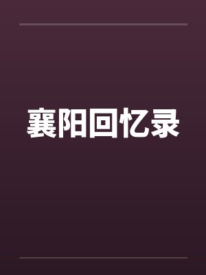 襄阳回忆录