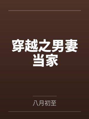 穿越之男妻当家